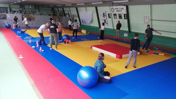 Image de l'actu '26 Mai: 1ère séance de Judo adapté pour enfants avec un handicap'