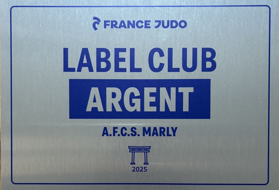 LABEL ARGENT POUR LE CLUB DE JUDO JUJITSU TAÏSO !