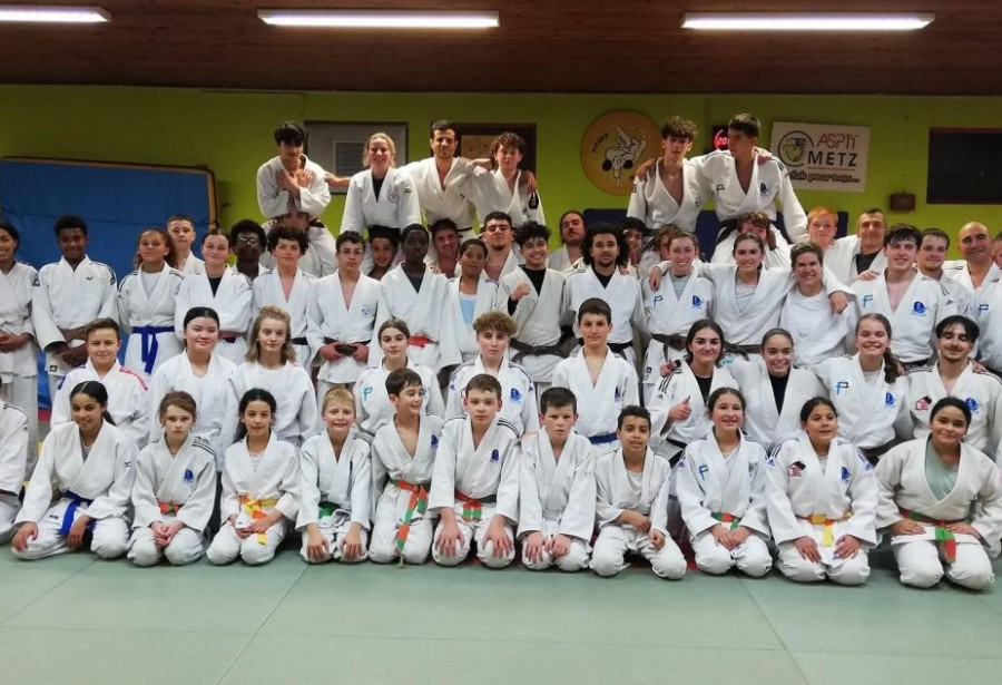 14 Nov. entrainement avec l’ASPTT Metz et Judo Club de Pange-Laquenexy