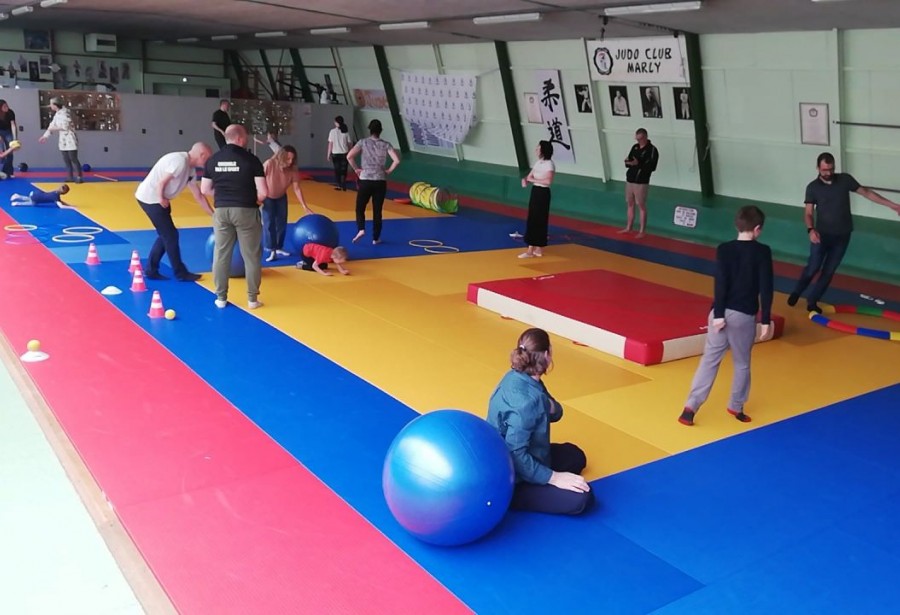 26 Mai: 1ère séance de Judo adapté pour enfants avec un handicap